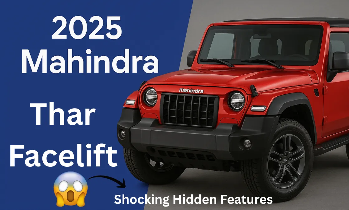 2025 Mahindra Thar Facelift Launched in India – But This Hidden Feature Will Shock Fans
