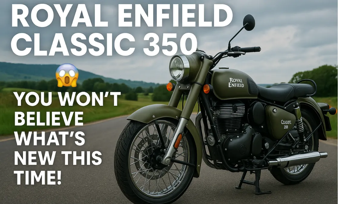 Royal Enfield Classic 350 2025 Launched – You Won’t Believe What’s New This Time!