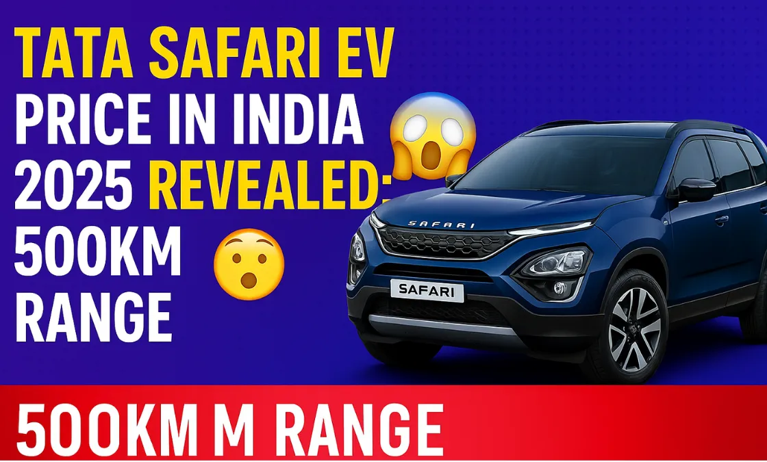 Tata Safari EV Price in India 2025 Revealed: 500km Range & One Hidden Feature Shocks Everyone!