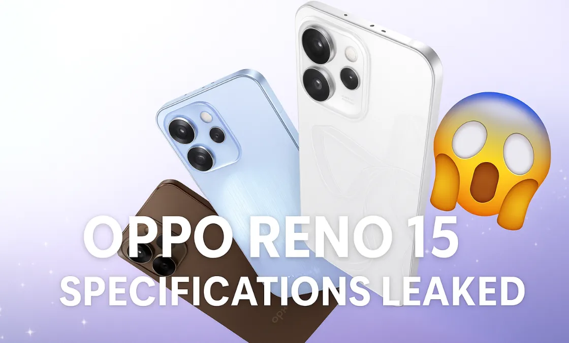 Oppo Reno 15 Specifications Leaked